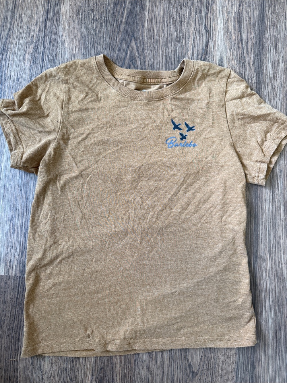 BURLEBO Tan Short-Sleeve Tee